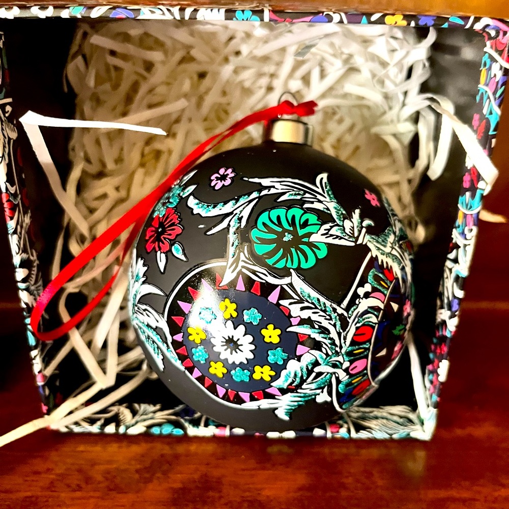 Vera Bradley Stained Glass Ornament